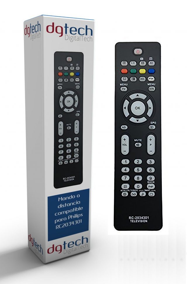Mando de sustitución para televisores Philips RC2034301/01